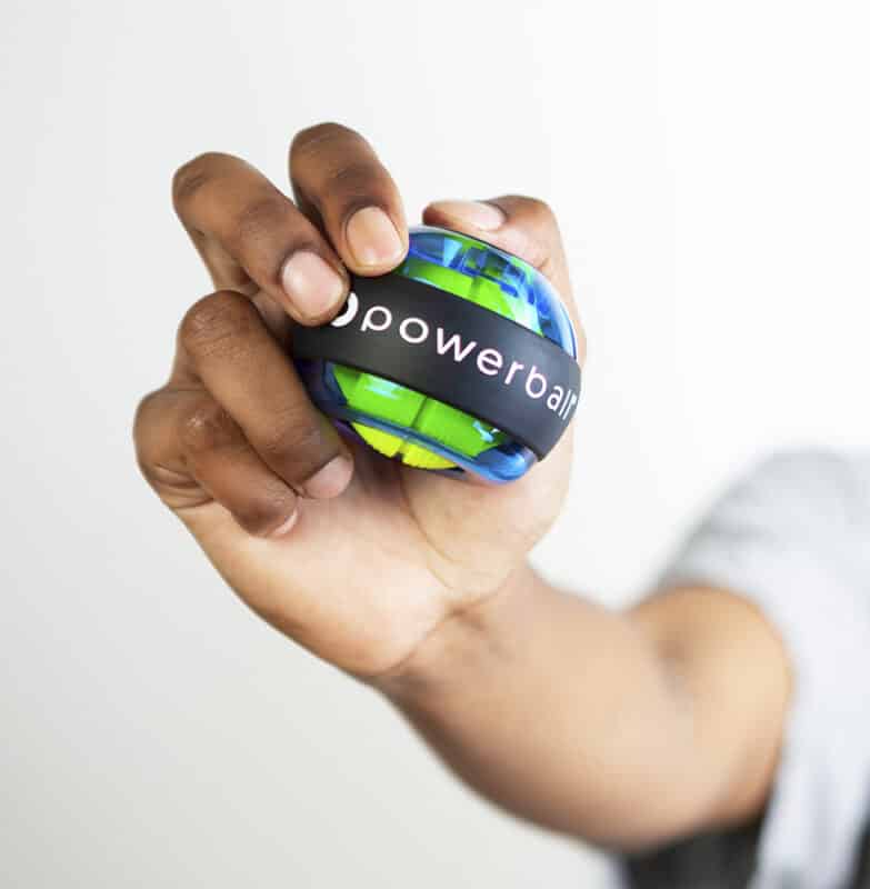 280Hz Powerball in Hand of model