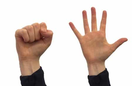 wrist open and close