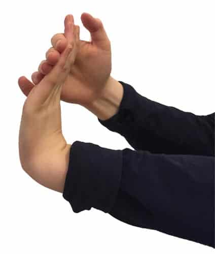wrist stretch outwards